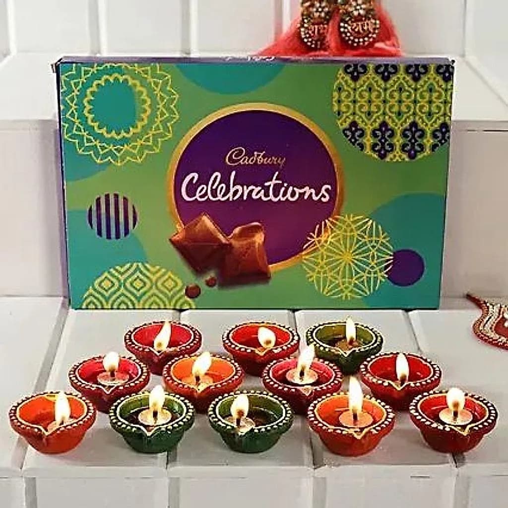 Cadbury Celebrations With Diyas