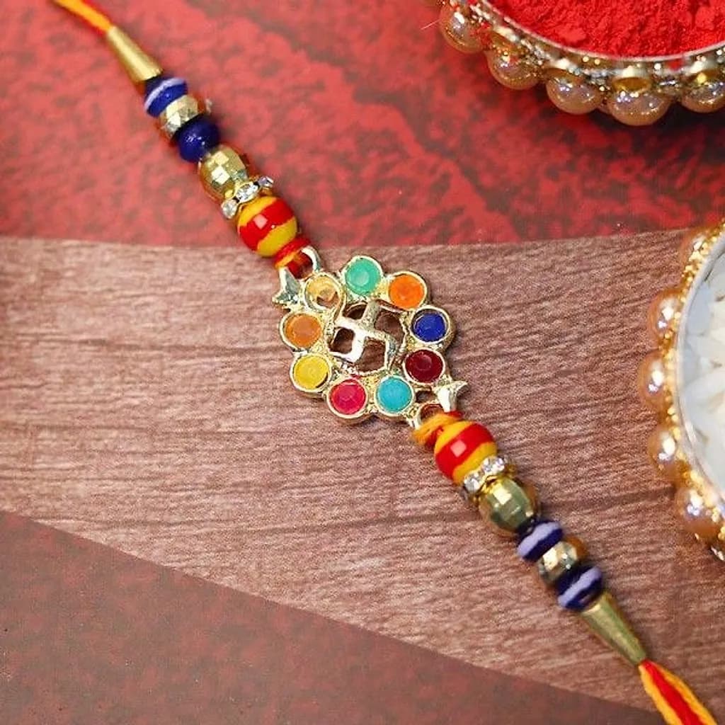 Colourful Rakhi
