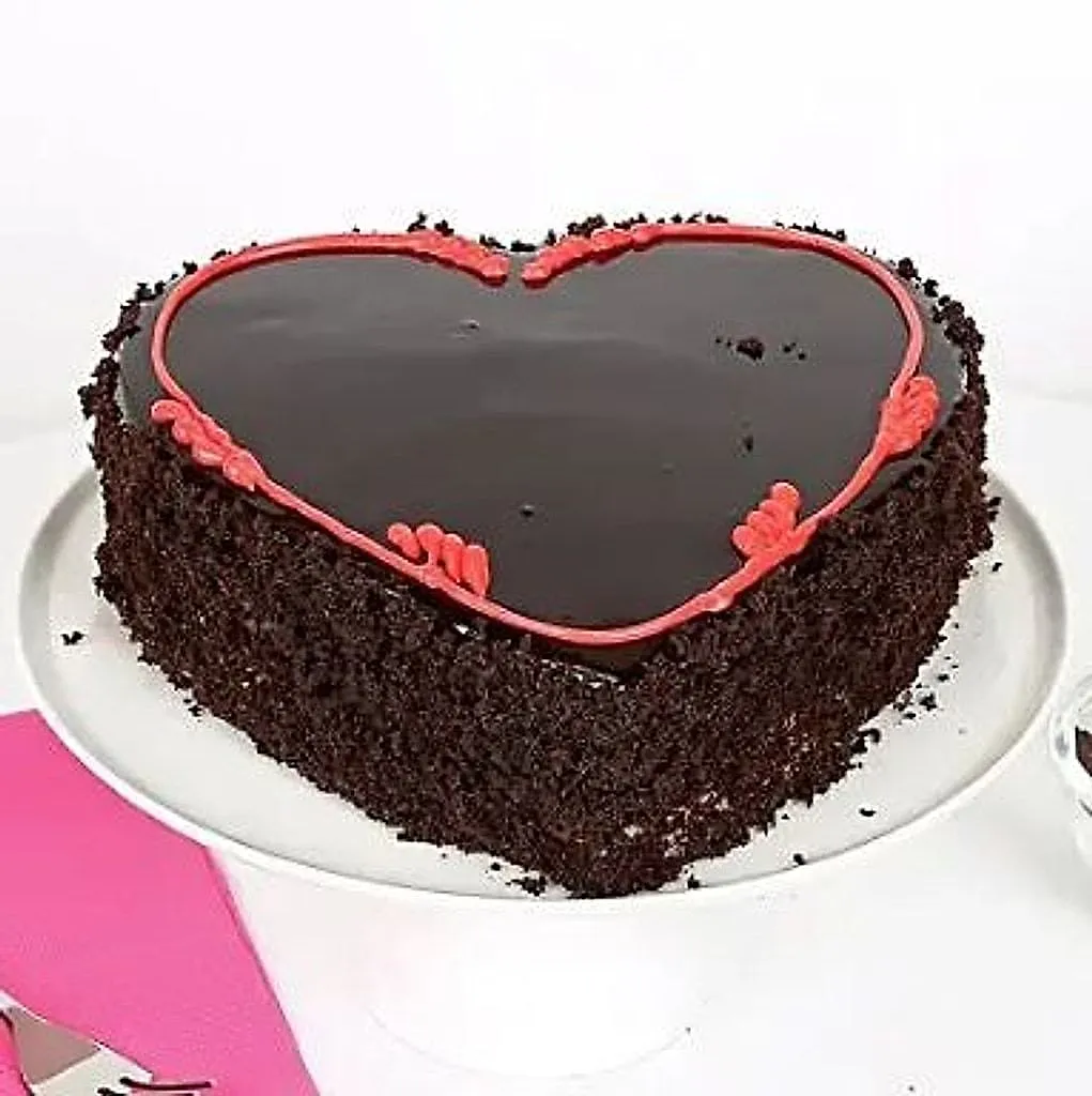 Plushy Heart Cake